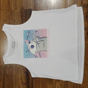 Girls Mad Engine Star Wars print tank top size L(10/12)